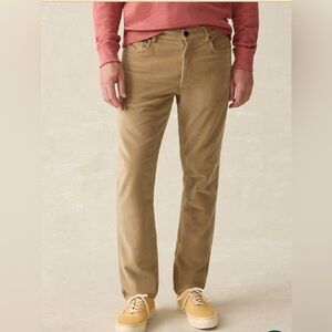 Faherty Stretch Terry Corduroy 5-Pocket Pant [36x32]